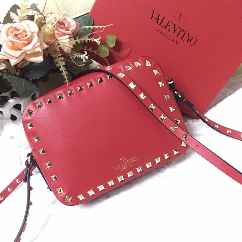 Valentino Shoulder Tote Bags VA0809 Plain Red